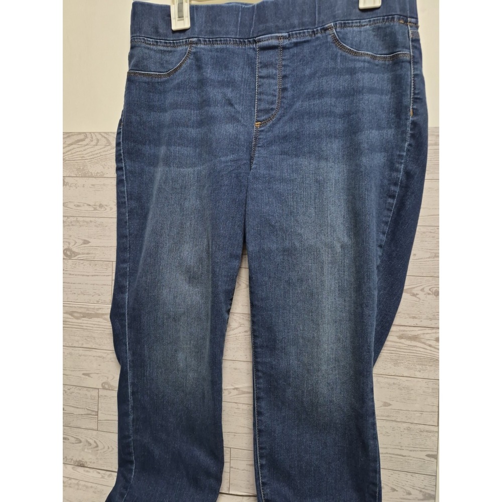 Talbots Flawless Size 10 Pull-On Jegging Denim Blue Jeans Petite